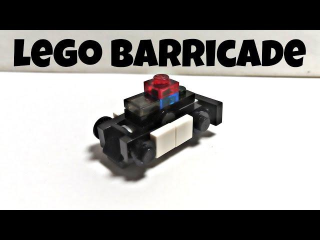 lego mini barricade (tranaformers)