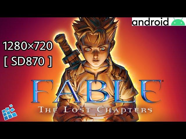 Fable: The Lost Chapters On Android ExaGear