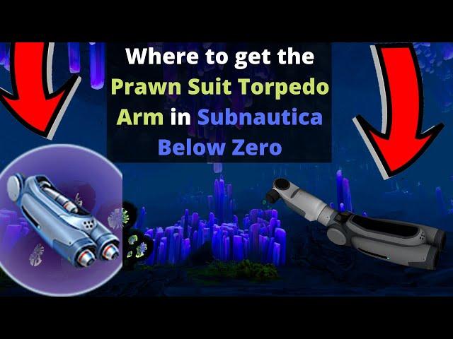 Where to find Prawn Suit Torpedo Arm Fragments in Subnautica Below Zero