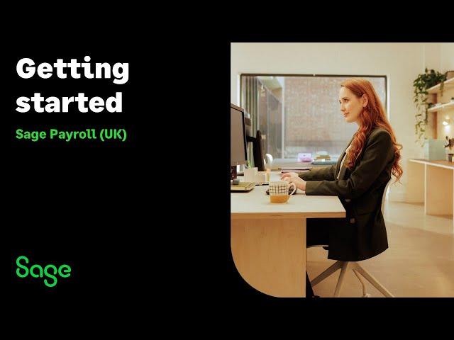 Sage Payroll (UK) - Getting Started