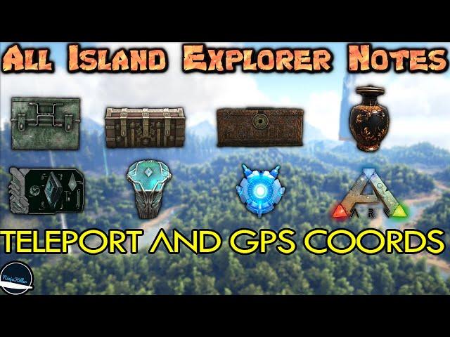 All Island Explorer Note locations in Ark Survival Evolved