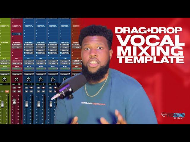 Pro Tools Modern Rap Vocal Mixing Template!! Free Template Download!