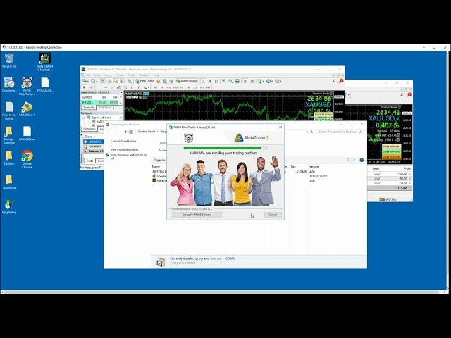 how to install multiple mt4  terminal in VPS