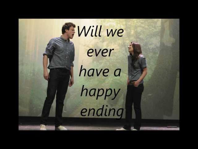 Glee - Pretending (Lyrics)