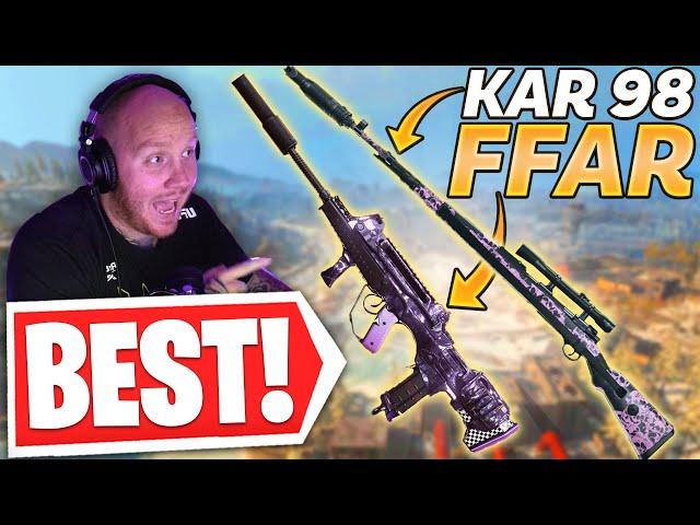 THE KAR98 AND THE FFAR IS THE BEST CLASS IN WARZONE RIGHT NOW