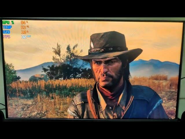 Intel UHD 630 | Red Dead Redemption | Gameplay Benchmark Test