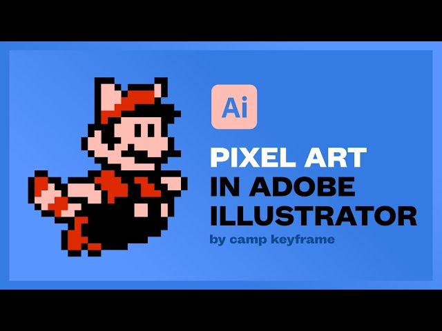 Create Pixel Art in Adobe Illustrator - Tutorial