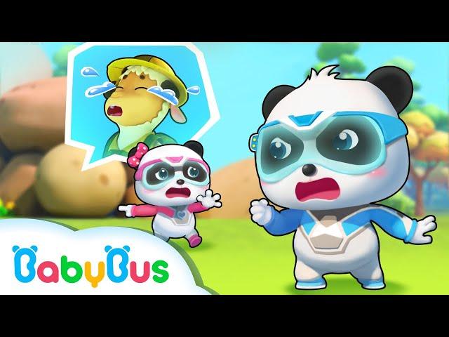 Bayi Panda Menyelamatkan Penjelajah Kambing Dalam Bahaya | Lagu Anak-anak | BabyBus Bahasa Indonesia