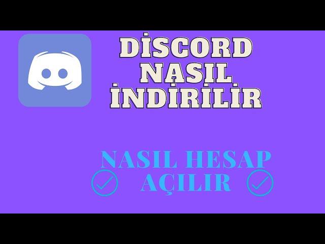 DİSCORD NASIL İNDİRİLİR,NASIL KURULUR-(2020)