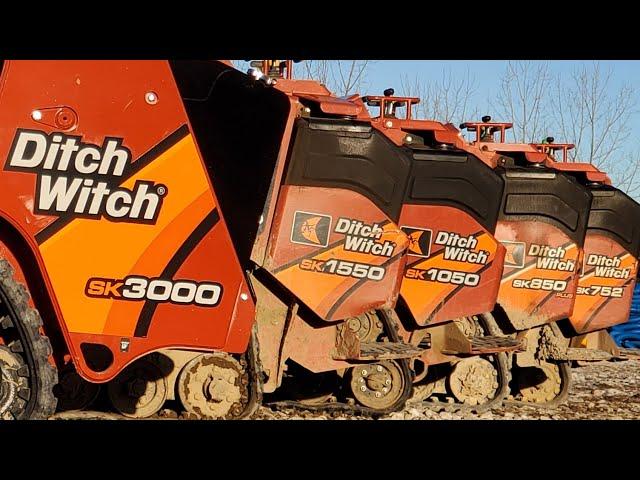 Ditch Witch SK3000, SK1550, SK1050, Sk800  Which One is Right for You??