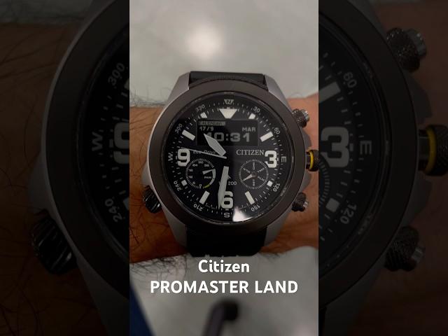 Citizen Promaster Land #citizen #citizenpromaster #watch #watchcollection  #jv1007-07E