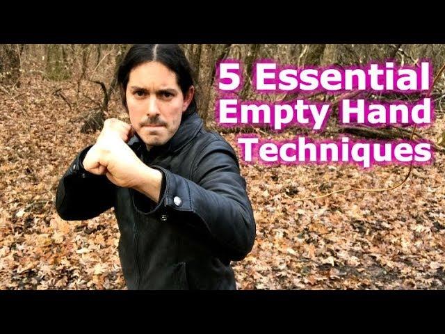 5 Kali Empty Hand Essentials Techniques You Need!