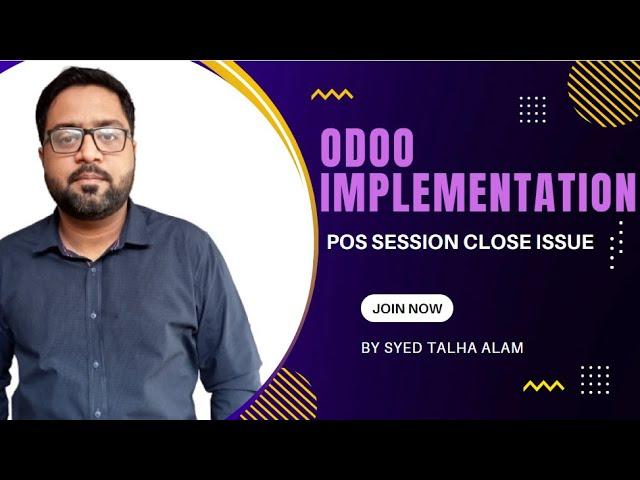 Odoo POS session closing Issue & Resolution