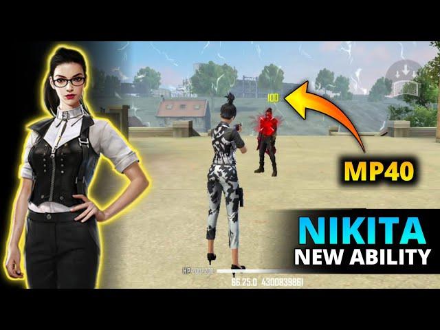 NIKITA CHARACTER NEW ABILITY | OB33 UPDATE - GARENA FREE FIRE