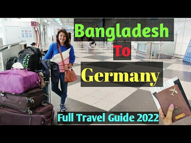 Bangladesh to Germany। Flight details (A to Z)Qatar Airways। International Student।Travel with Suvra