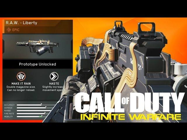 R.A.W. LIBERTY Epic Variant Review (Call of Duty: Infinite Warfare)