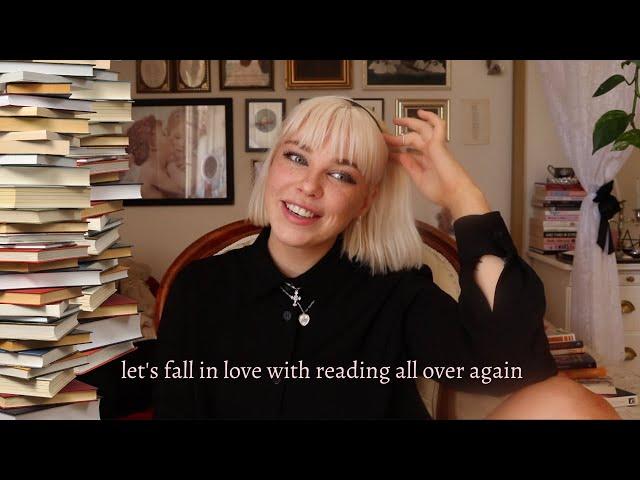 How to fall in love with reading (& how to make time for it)
