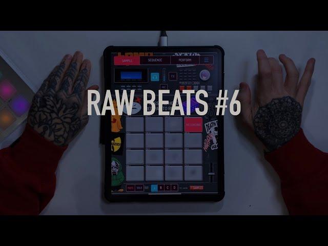 NervousCook$ - RAW Beats #6 - iPad Koala Sampler Grimy Hip Hop Vinyl Sampling Making A Beat