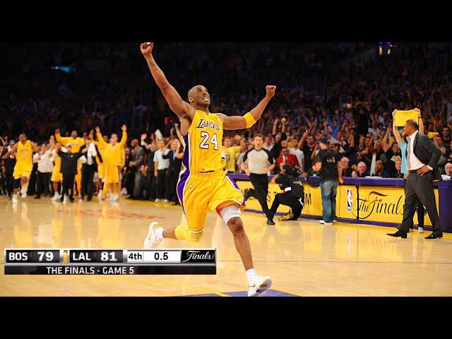 Most Epic Last Minute Moments in NBA!