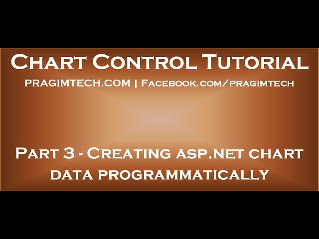 Creating asp net chart data programmatically