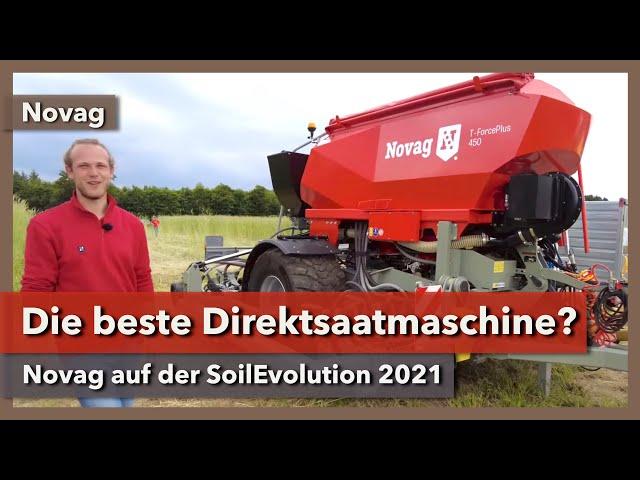 Die beste Direktsaatmaschine am Markt? | Novag | SoilEvolution 2021