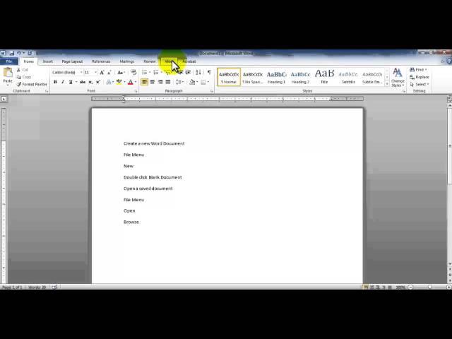 MS PowerPoint Tutorial - Create Slides from MS Word Outline
