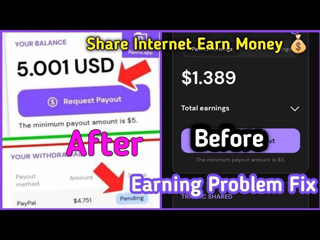 Pawns App Se Kaise Paise kamaye | How To Share Internet In Pawan App | Share Internet Earn Money