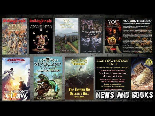 You are The Hero | Fighting Fantasy Fest 5 News  | New Gamebooks