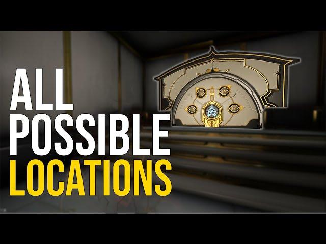 Every Possible Location for the Orokin Vault on Deimos | Warframe