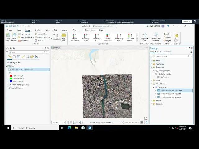 Serving Imagery from Amazon S3 with ArcGIS and Cloud Stores