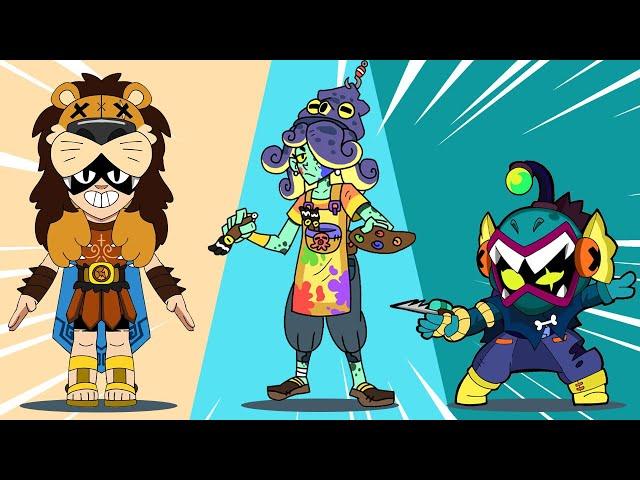 9 Brawlers Concept & More Skin Ideas | Brawl Stars