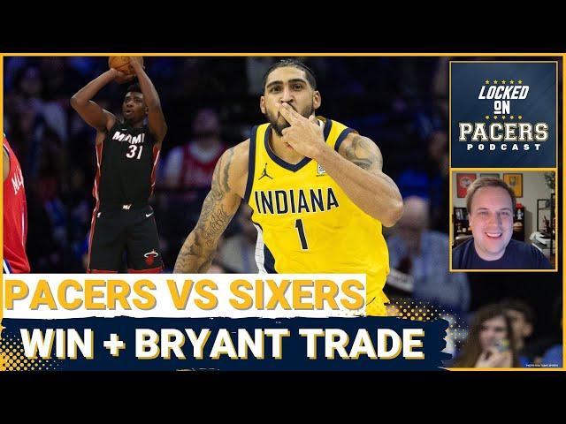 How Indiana Pacers earned largest win of season yet vs 76ers + why Pacers traded for Thomas Bryant