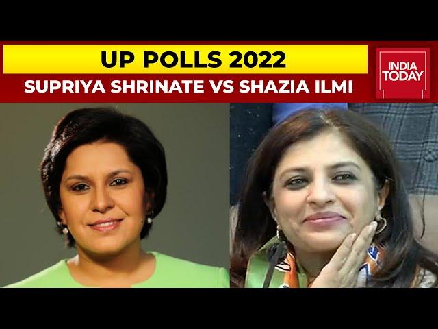 UP Polls 2022: Congress' Supriya Shrinate Vs BJP's Shazia Ilmi | Purvanchal E-Way Inauguration