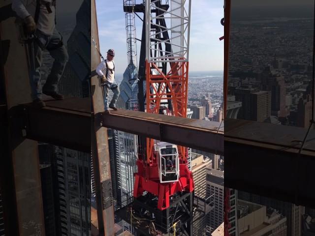 Ironworkers 55th floor Comcast Phila pa