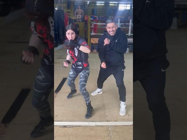 father and daughter II  #boxing #entretenimiento #boxeo #coordinacion #boxingday #boxinglife