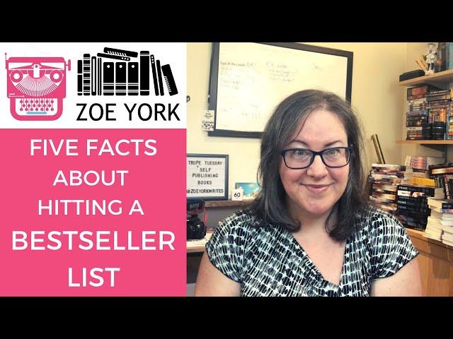 Five Fast Facts about Hitting a Bestseller List