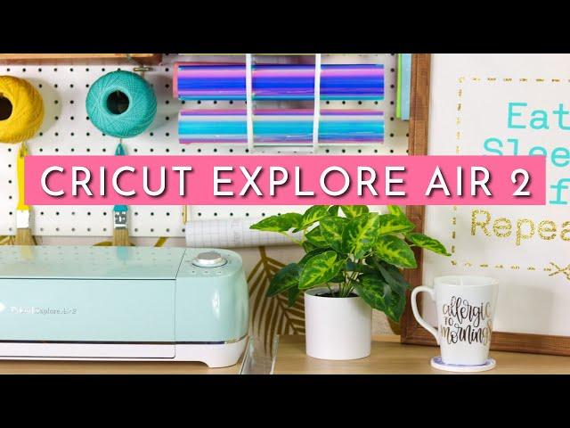 Cricut Explore Air 2 Machine For Beginners + Easy DIY Projects!