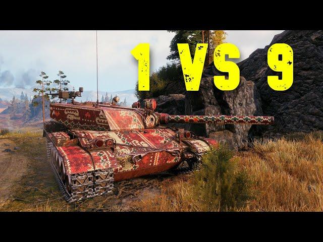 World of Tanks BZ-176 - 1 VS 9