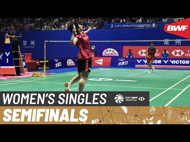 VICTOR China Open 2023 | Chen Yu Fei (CHN) [3] vs. Akane Yamaguchi (JPN) [2] | SF