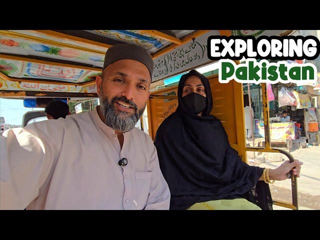 Taking Wife For Shopping in Pakistan  | Exploring Sillanwali Bazaar