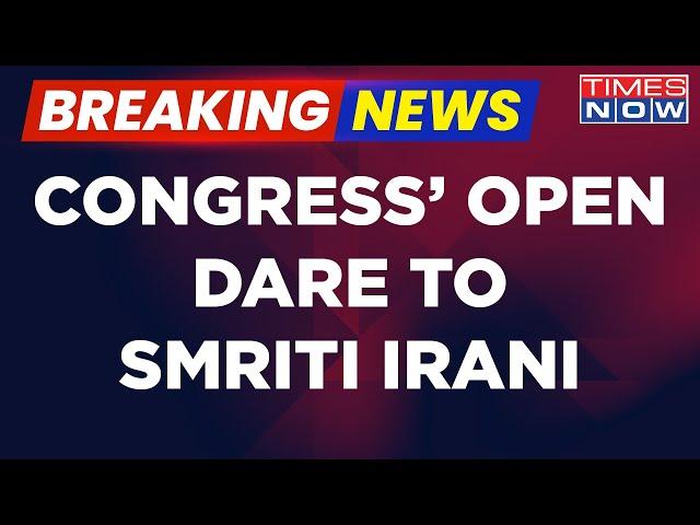 Breaking News | Cong Challenges Smriti Irani For Lok Sabha 2024 | Rahul Gandhi To Return To Amethi?