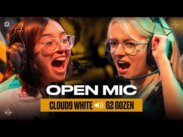 Cloud9 White Outmaneuvers G2 Gozen Using Only Pistols | Open Mic | VCT Game Changers Championship