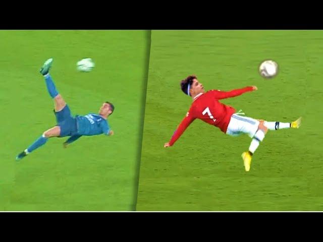 10+ Times Ronaldo Jr Copied Cristiano Ronaldo!