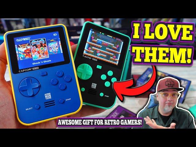 I Am LOVING These NEW RETRO Handhelds! Hyper Mega Tech Super Pocket FIRST LOOK!