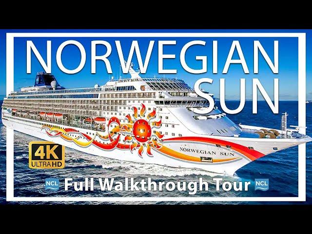 Norwegian Sun | Full Walkthrough Ship Tour & Review | Ultra HD View |  Norwegian Cruise Lines