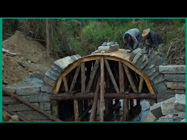Build stone arch bridges with ancient technology