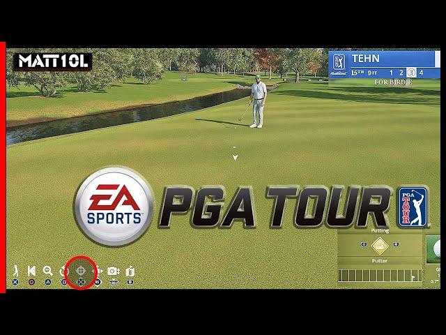 No grids with Zoom camera! It works! | My Gameplay Settings | EA Sports PGA Tour