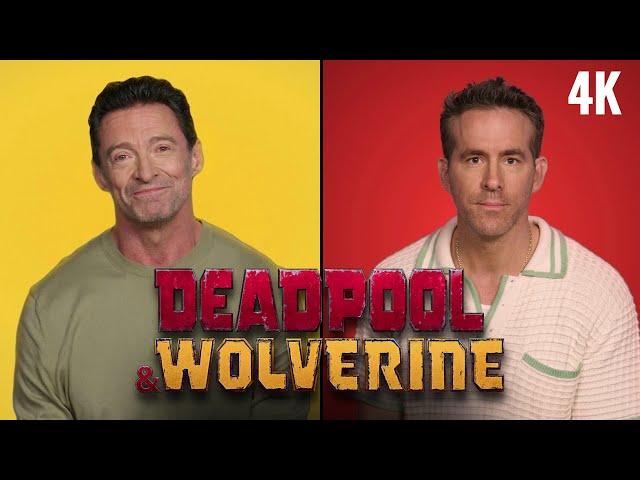 EPIC RAP BATTLE : Deadpool VS Wolverine - Ryan Reynolds VS Hugh Jackman (Upscaled 4K)