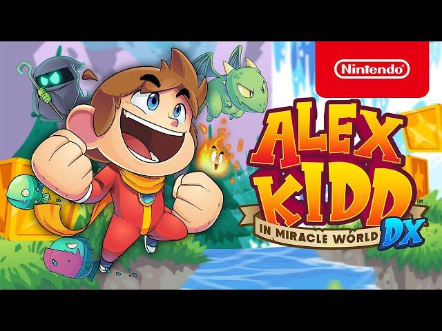 Alex Kidd in Miracle World DX - Launch Trailer - Nintendo Switch