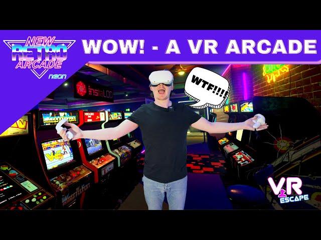 RETRO ARCADE in VR - this IS the FUTURE!!